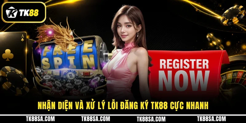 Nhận diện và xử lý lỗi đăng ký TK88 cực nhanh