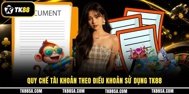 Quy chế tài khoản theo điều khoản sử dụng TK88