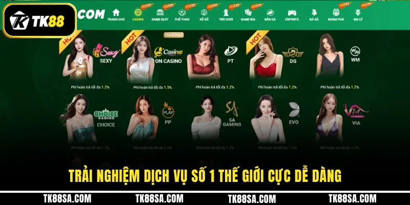 Trải nghiệm dịch vụ số 1 thế giới cực dễ dàng