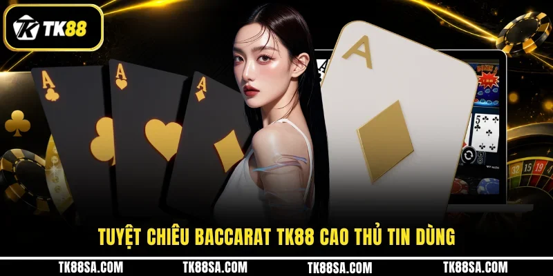Tuyệt chiêu Baccarat TK88 cao thủ tin dùng